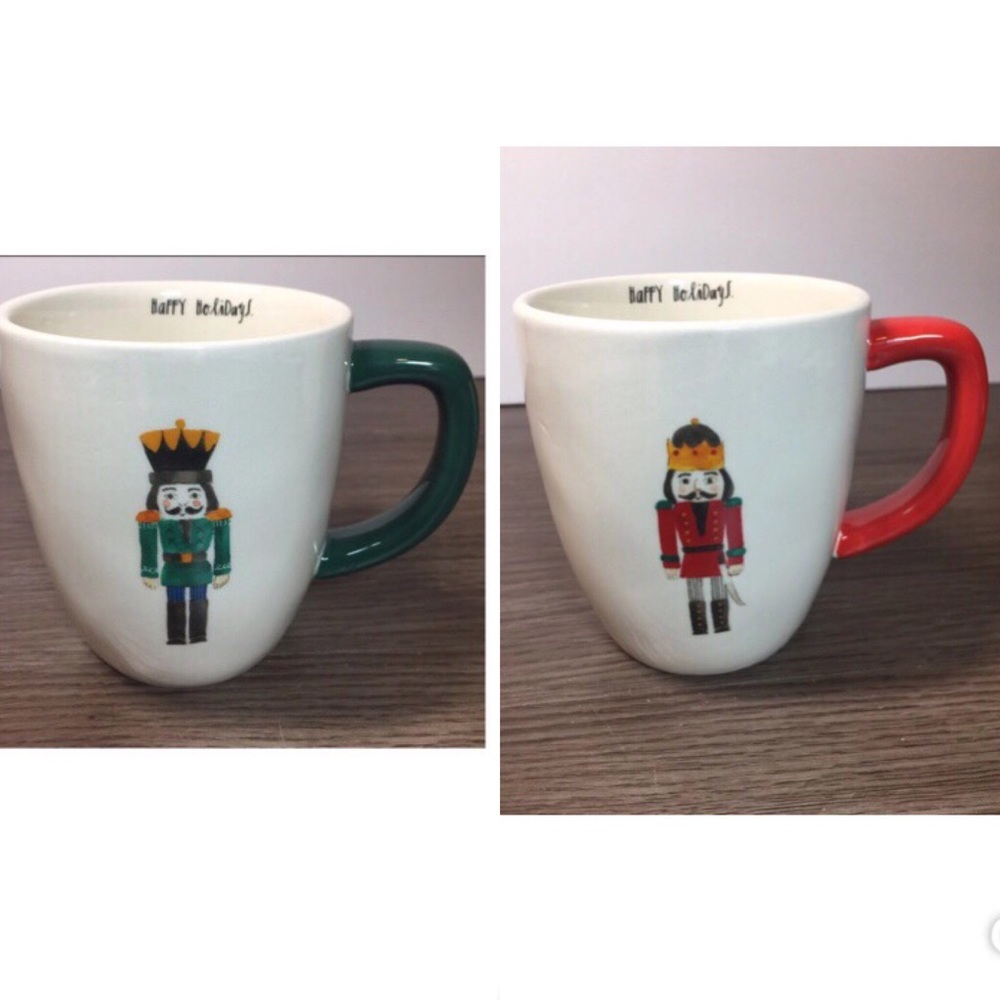 Rae Dunn Nutcracker Mugs